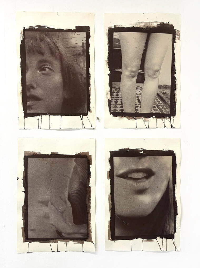 Unearthed Salt prints on paper 42 x 59.4 cm each 2025